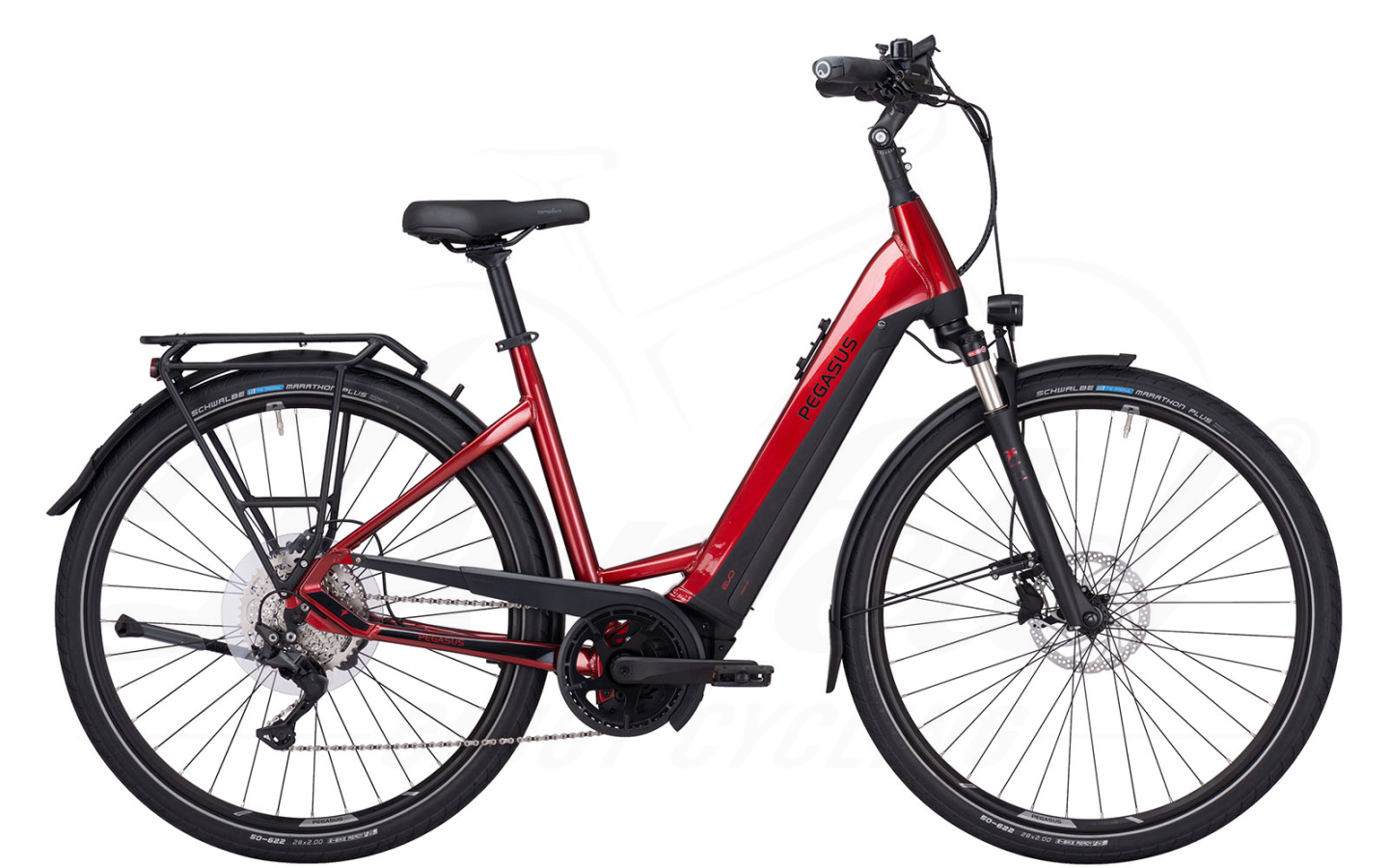 Pegasus Premio Evo 10 Lite Tiefeinsteiger 750Wh Hyper Red/black Matt 3 Pegasus Premio Evo 10 Lite Tiefeinsteiger 750Wh Hyper Red/black Matt