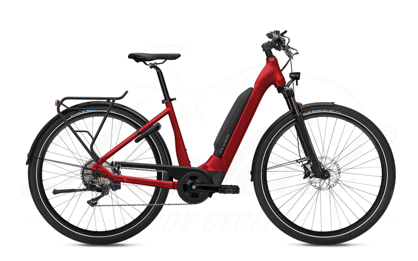 Flyer Upstreet5 7.10 Tiefeinsteiger 750Wh Mercury Red Gloss 3 Flyer Upstreet5 7.10 Tiefeinsteiger 750Wh Mercury Red Gloss